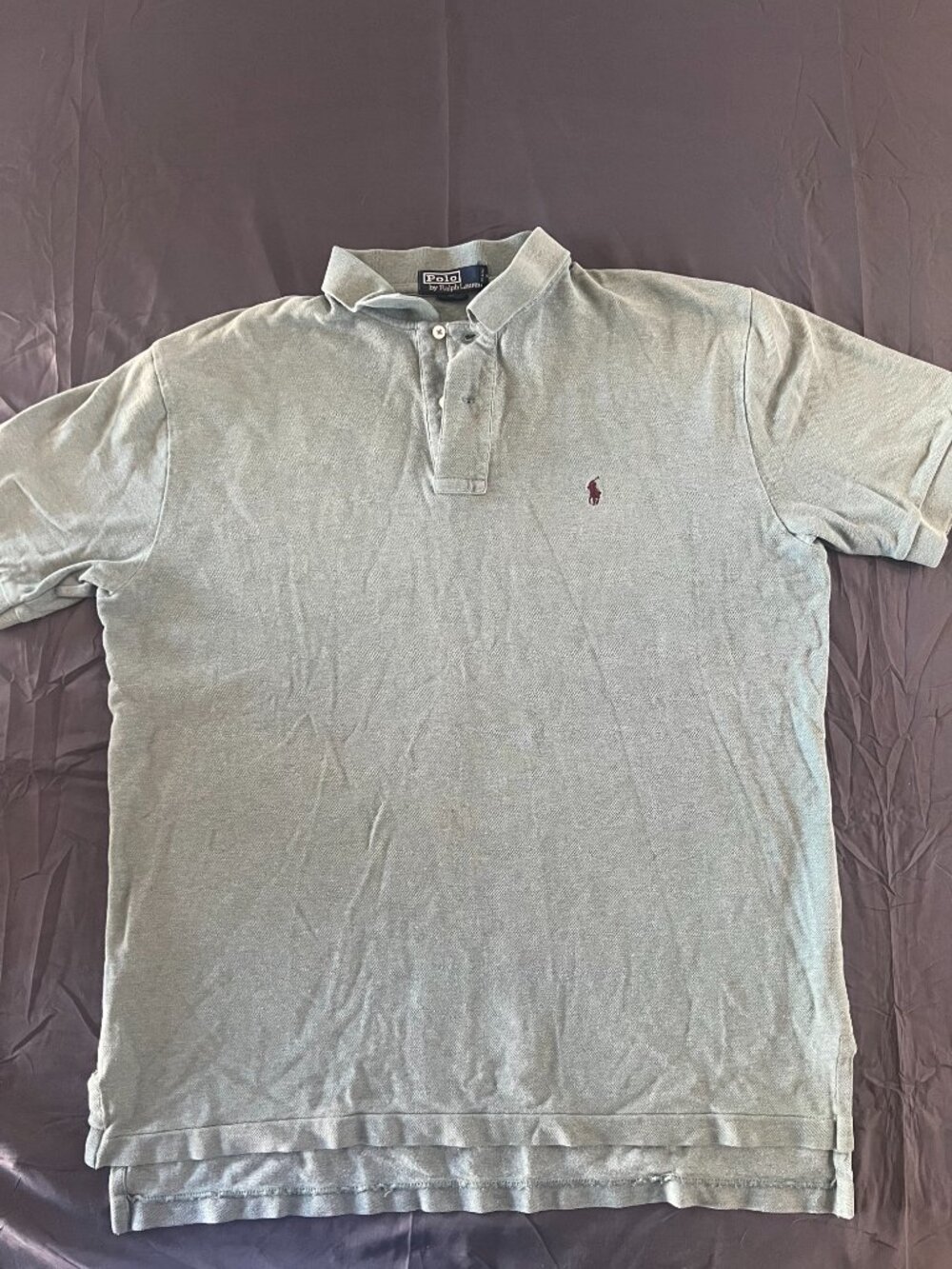 Ralph Lauren Men's Polo Shirt Large In‎ Pale Green